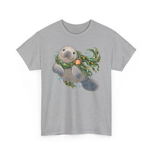 Chubby Mermaid Cozy Kelp Scarf Manatee T-Shirt