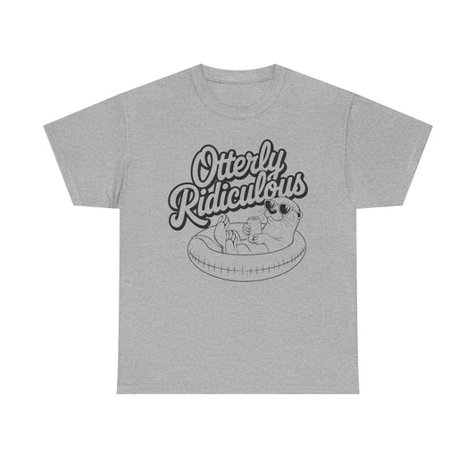Otterly Ridiculous T-Shirt — Cute Otter Pool Graphic Tee