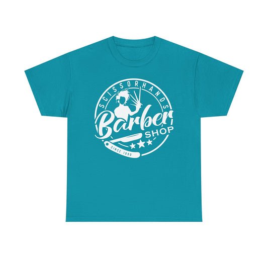 Barber Shop Vintage Logo Tee — Classic Barbershop Crewneck