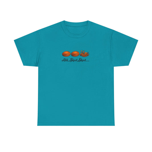 Ah, Short Short... Tee — Funny Skeet Pun T-Shirt