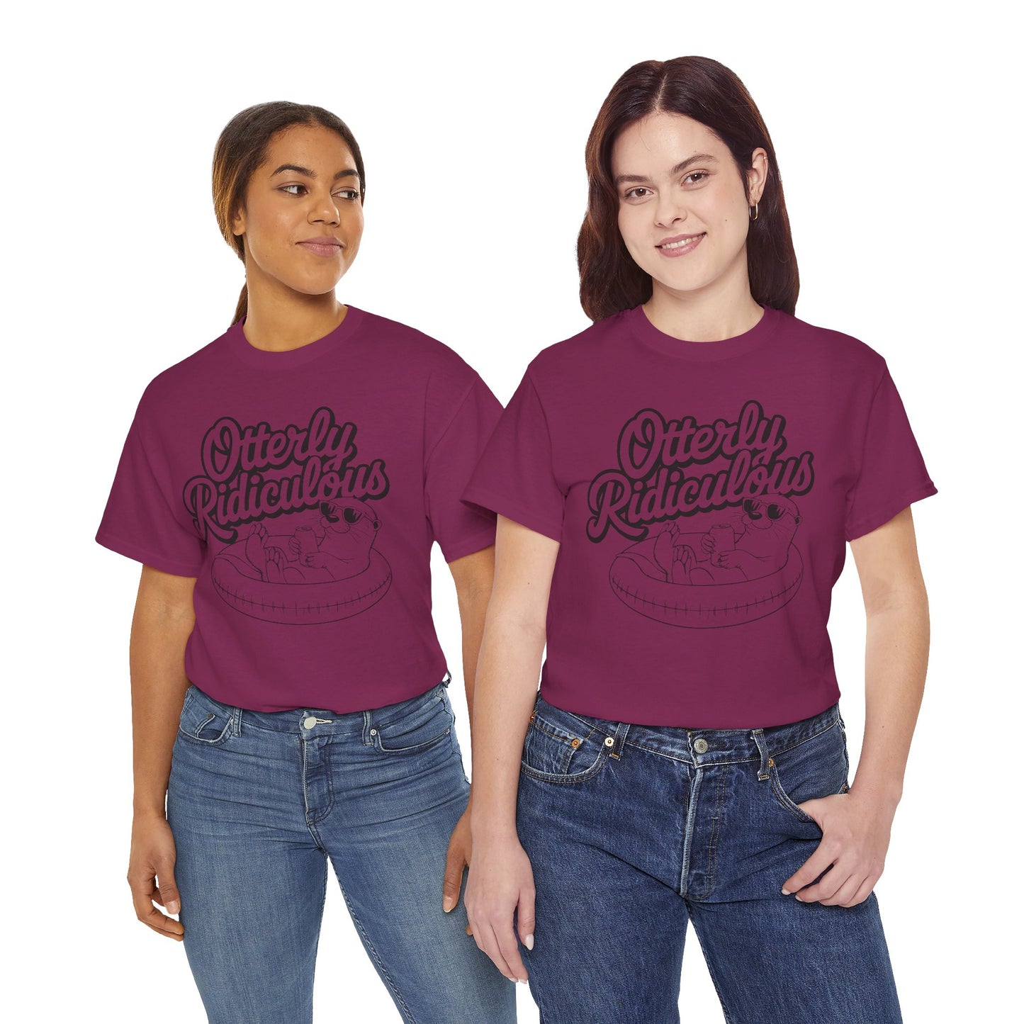 Otterly Ridiculous T-Shirt — Cute Otter Pool Graphic Tee