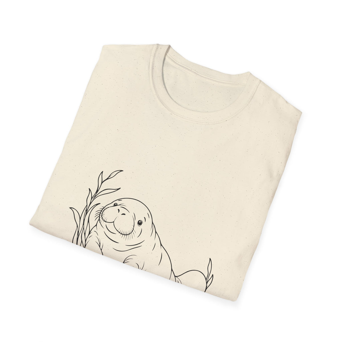 Chubby Mermaid Cozy Cove Manatee T-Shirt