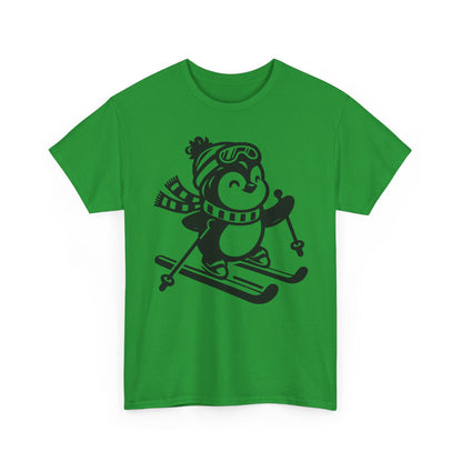 Skiing Penguin T-Shirt – Cute Winter Ski Tee