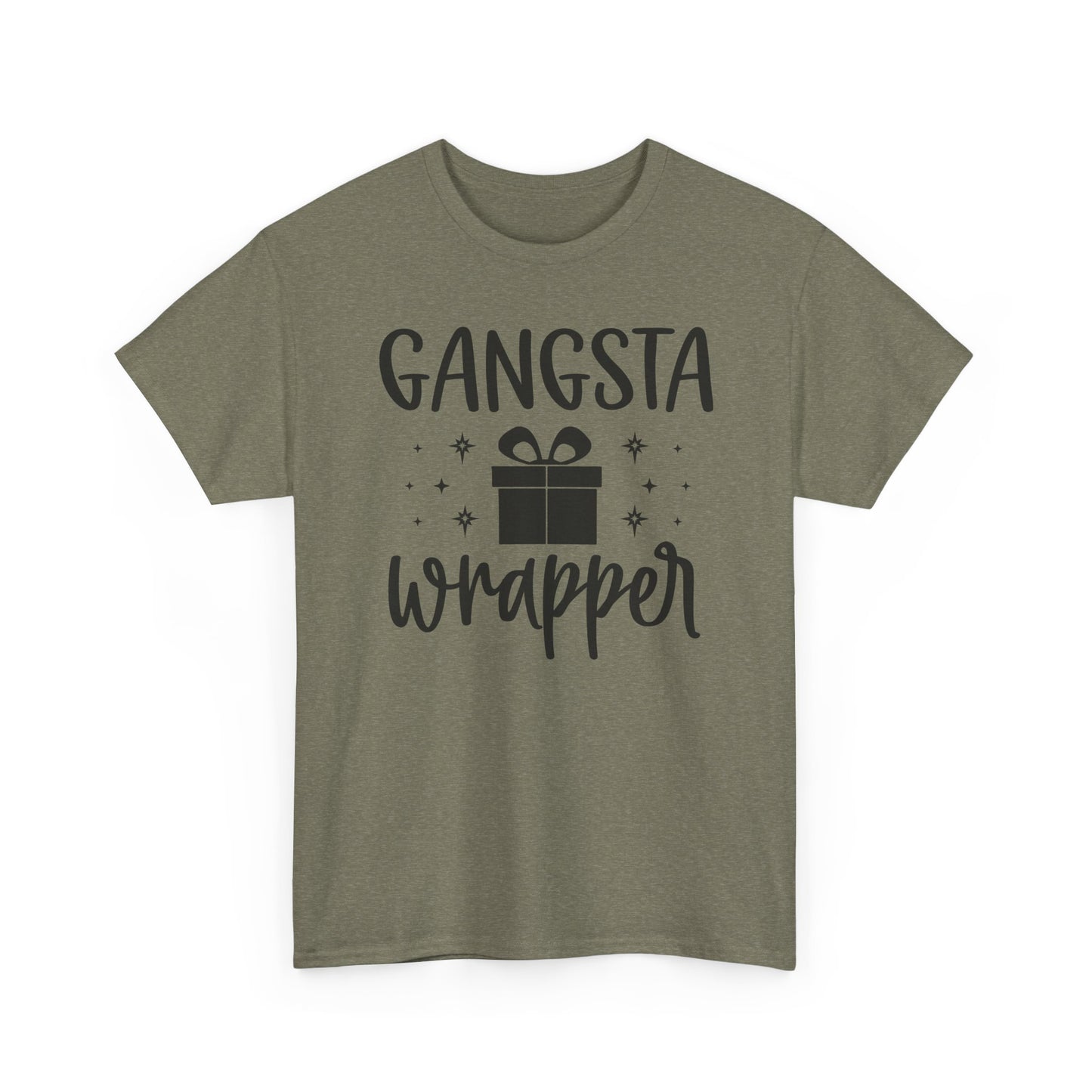 Gangsta Wrapper Tee — Funny Christmas Gift-Wrapping T-Shirt
