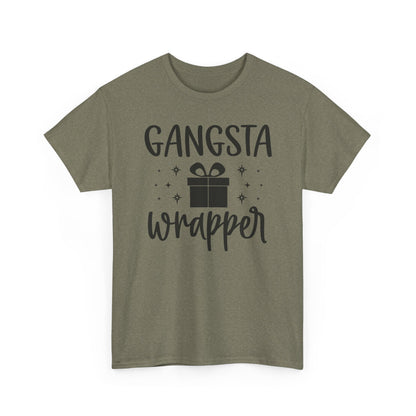 Gangsta Wrapper Tee — Funny Christmas Gift-Wrapping T-Shirt