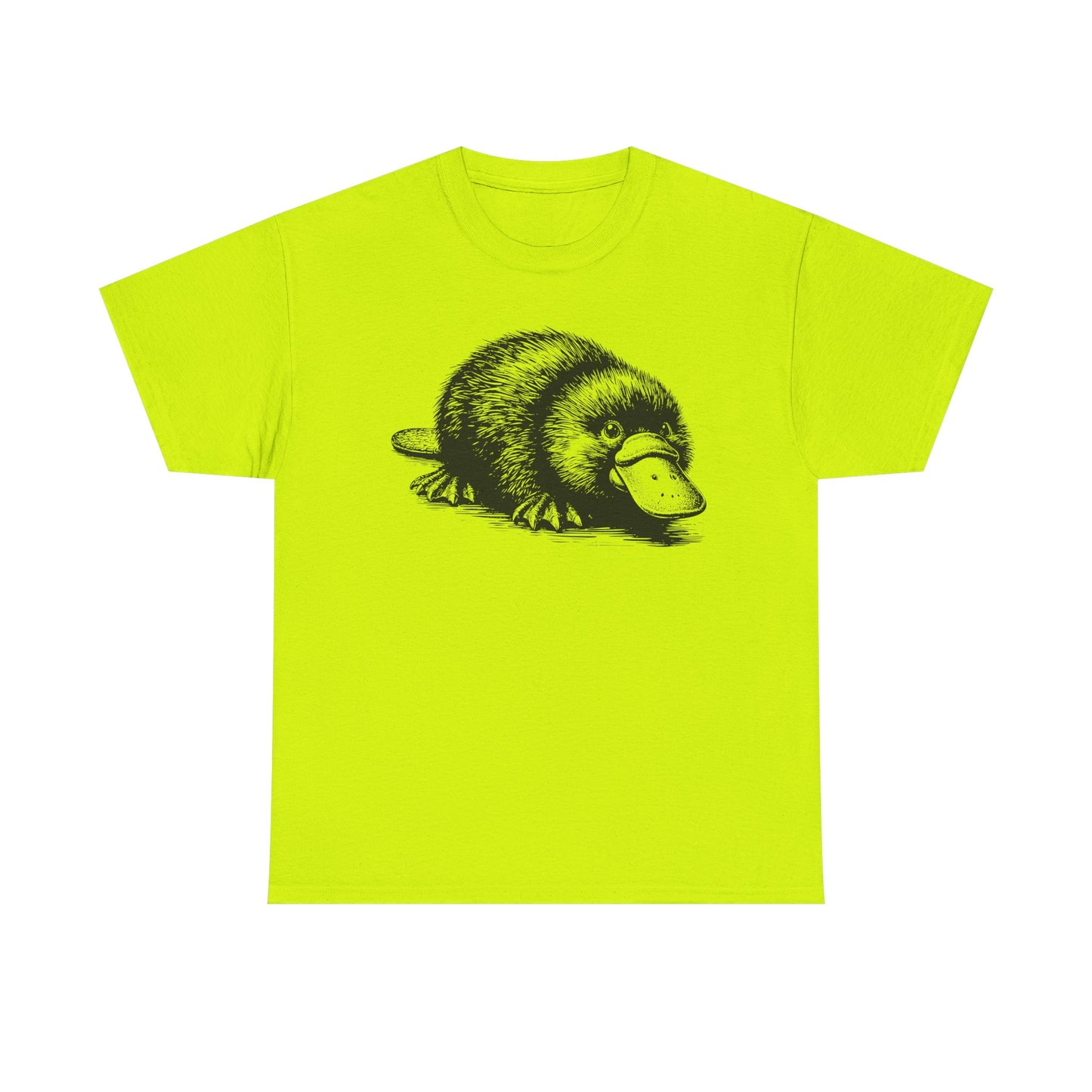Platypus Sketch Tee — Vintage Wildlife Graphic T-Shirt