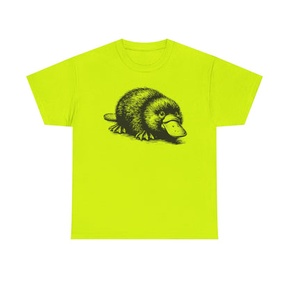 Platypus Sketch Tee — Vintage Wildlife Graphic T-Shirt