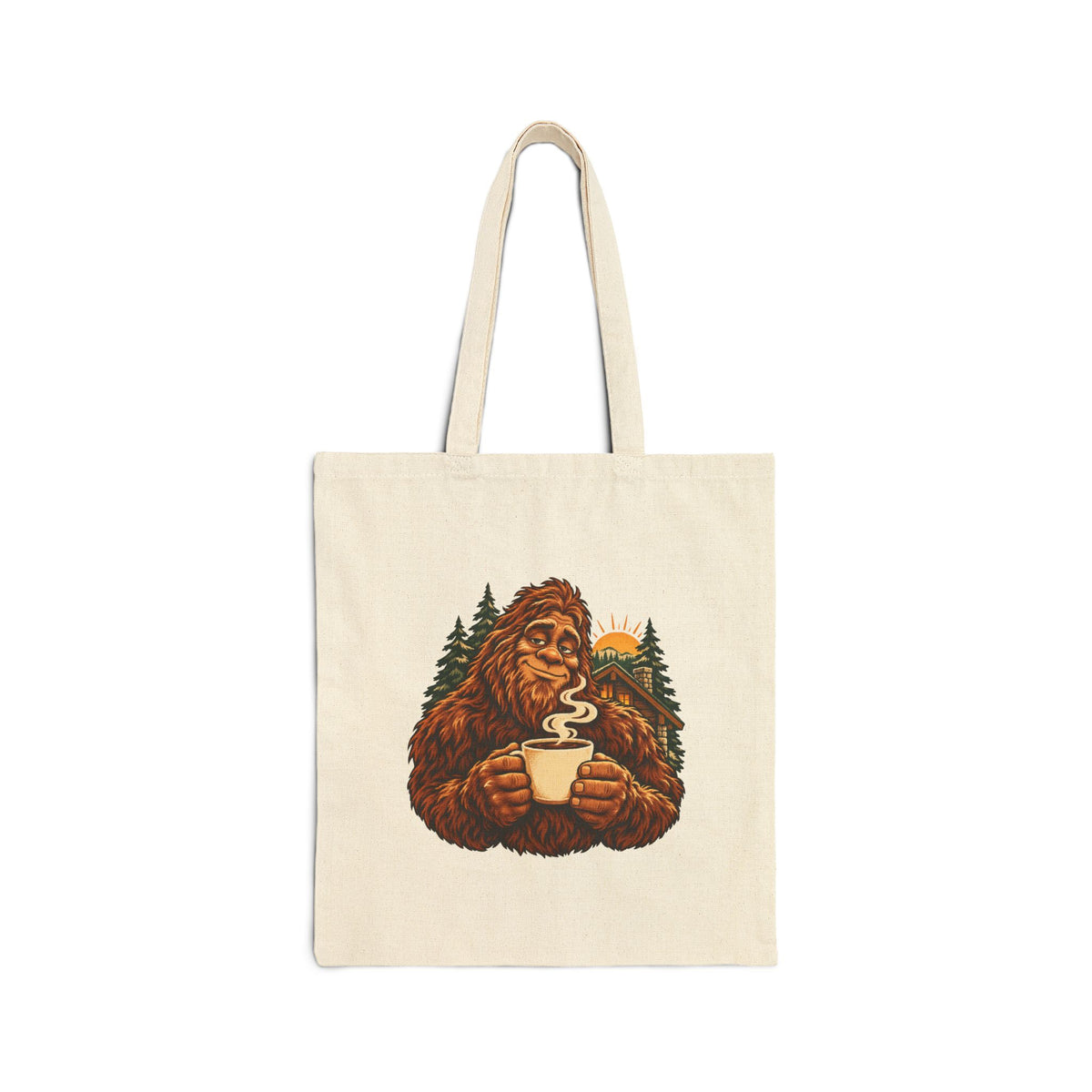 Bigfoot Coffee Before Sightings Tote Bag