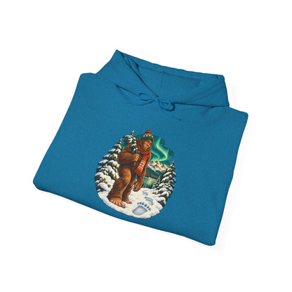 Bigfoot Snow Day Sasquatch Hoodie