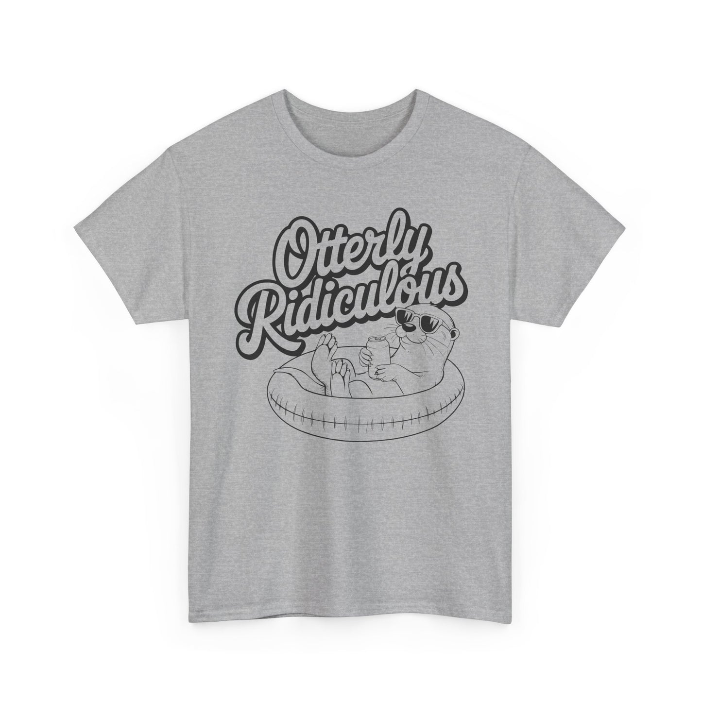 Otterly Ridiculous T-Shirt — Cute Otter Pool Graphic Tee
