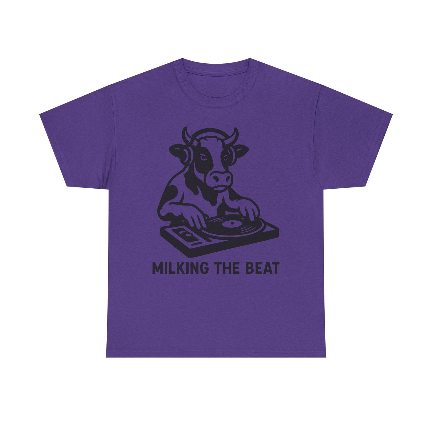 Milking the Beat DJ Cow T-Shirt