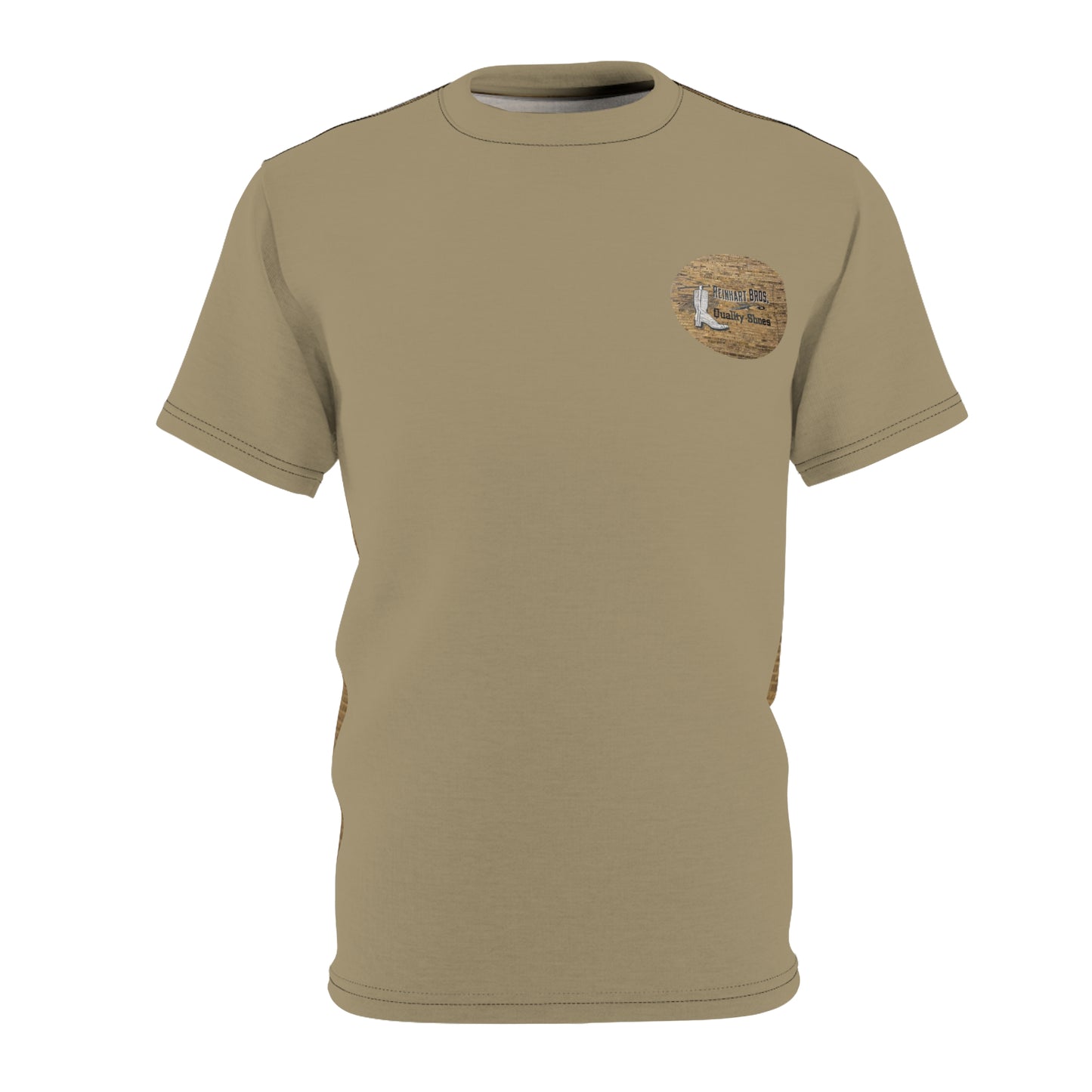 Desert Haze Pocket Tee — Vintage Camel Dune Graphic