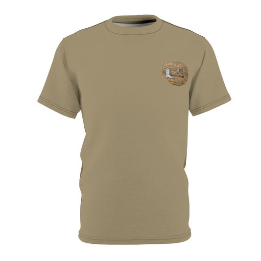 Desert Haze Pocket Tee — Vintage Camel Dune Graphic
