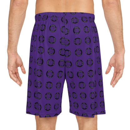 Walter Basketball Shorts -Purple