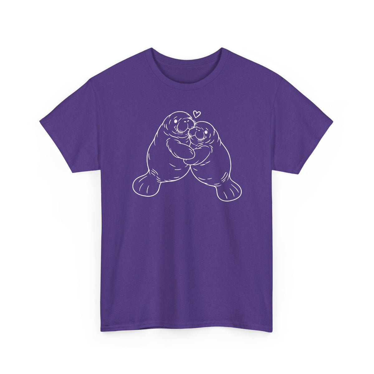 Chubby Mermaid Big Hug Lagoon Manatee T-Shirt