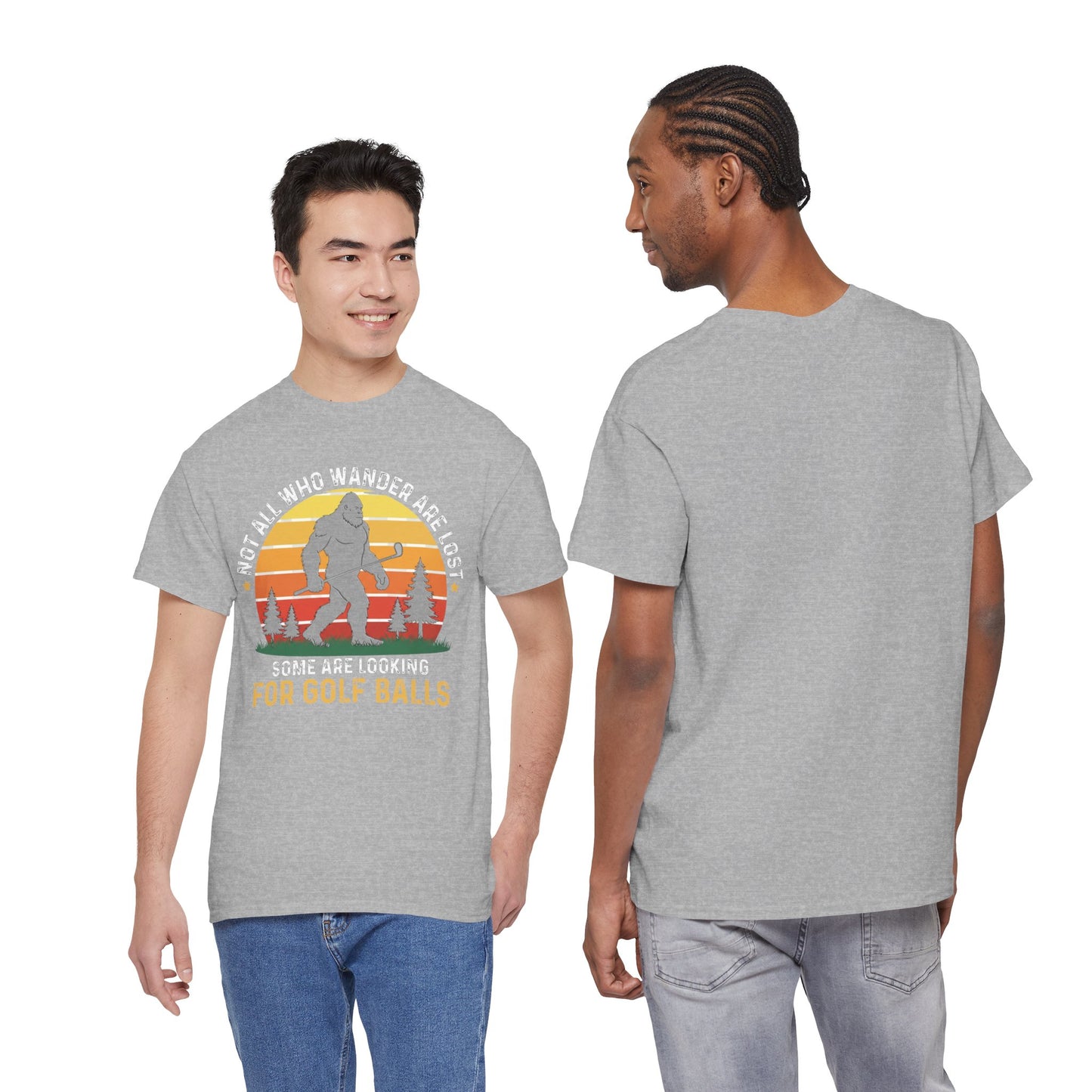 Golf Ball Hunting T‑Shirt — “Not All Who Wander Are Lost… Some Are Looking For Golf Balls”