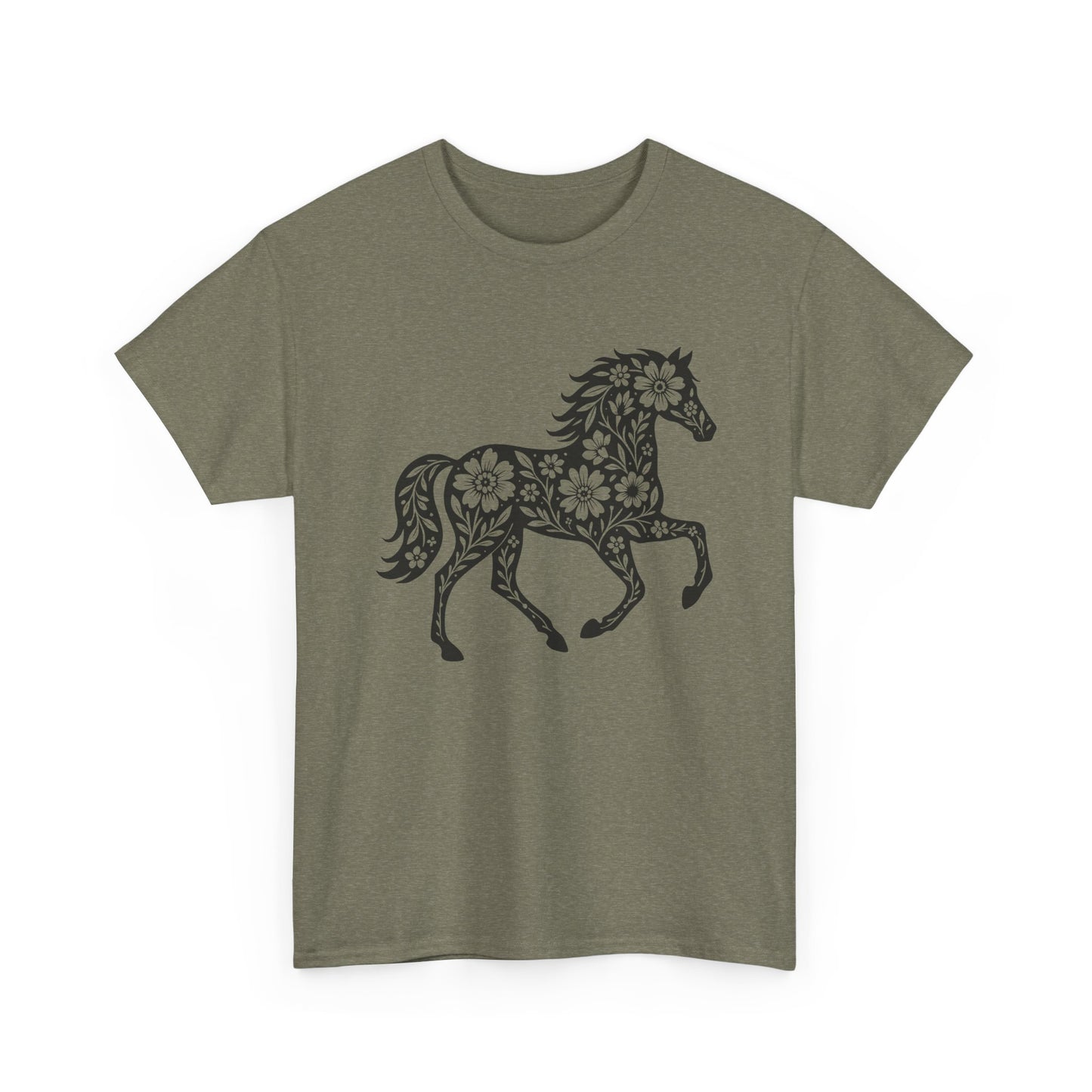 Floral Horse T-Shirt