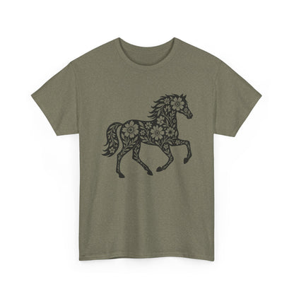 Floral Horse T-Shirt
