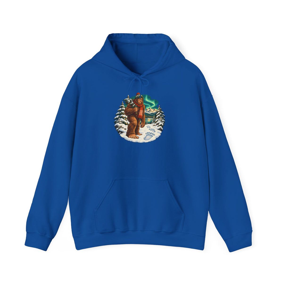 Bigfoot Snow Day Sasquatch Hoodie