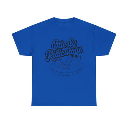 Otterly Ridiculous T-Shirt — Cute Otter Pool Graphic Tee