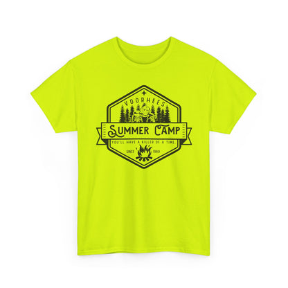 Summer Camp Badge T-Shirt — Woodhees Camp Graphic Tee