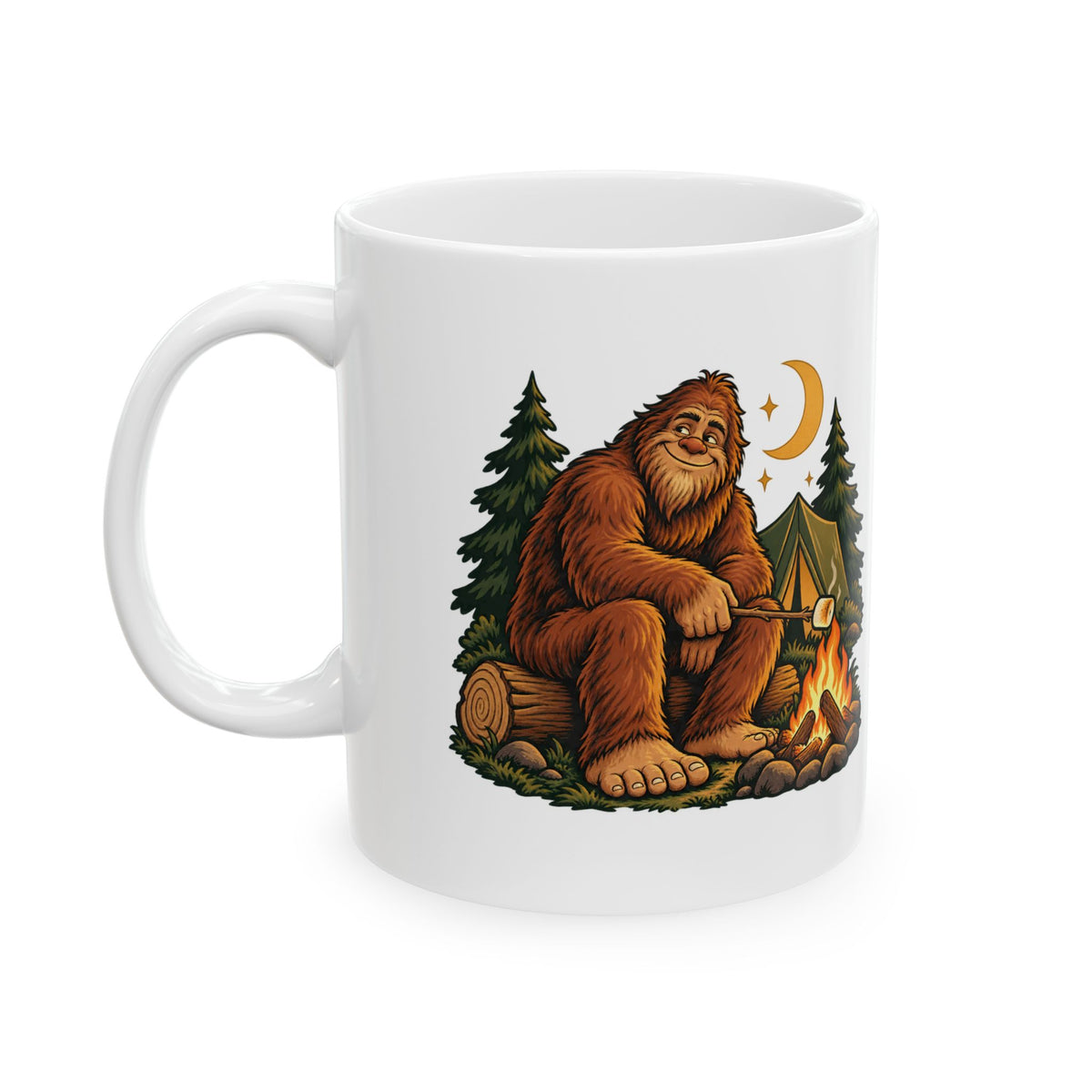 Bigfoot Campfire Companion Mug