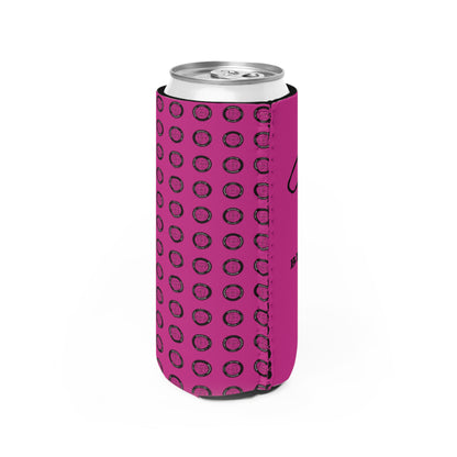 Walter Slim Can Cooler- Pink