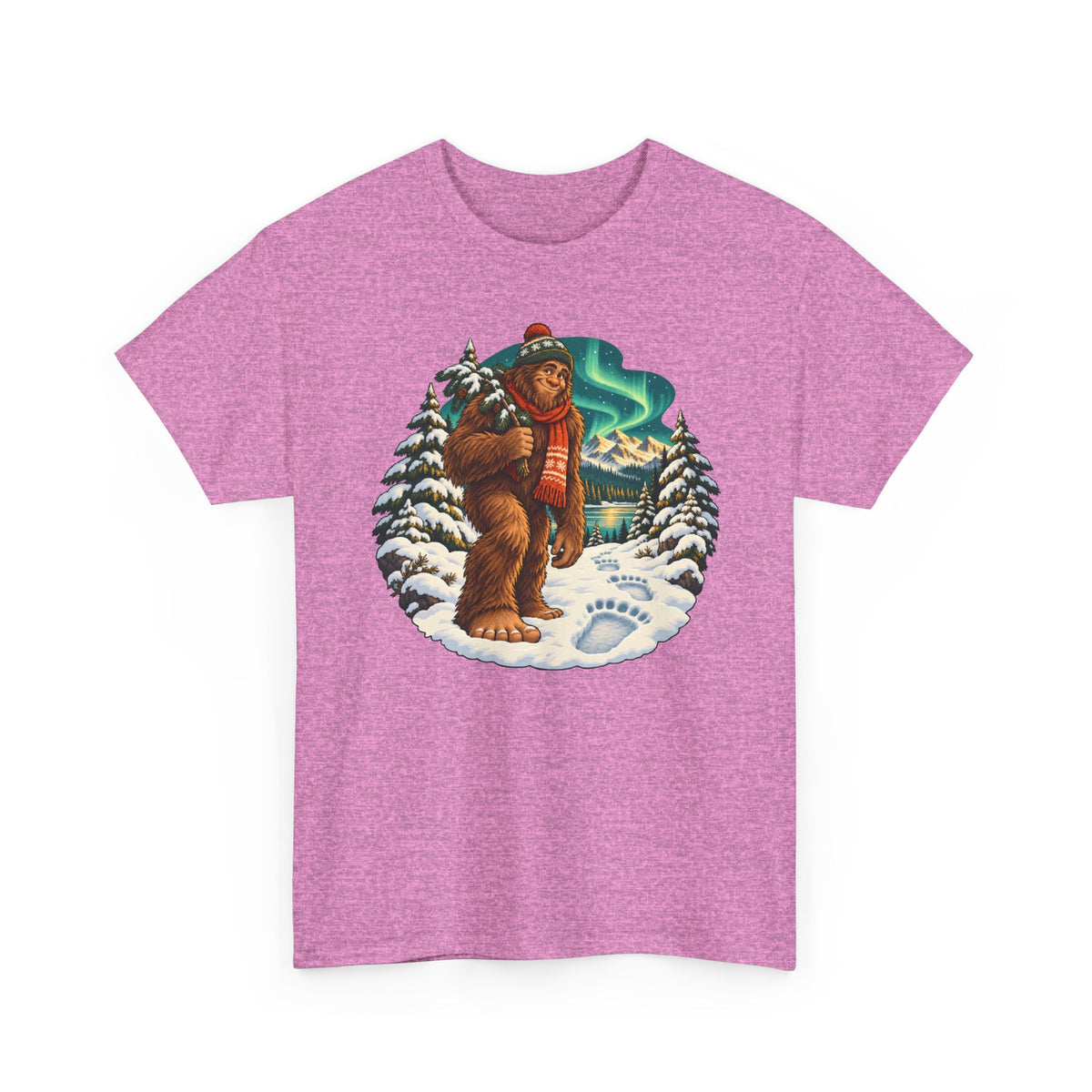 Bigfoot Snow Day Sasquatch T-Shirt