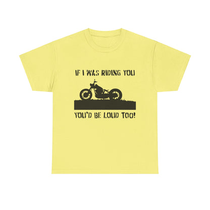 LOUD MOTORCYCLE TEE