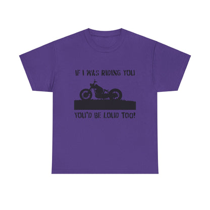 LOUD MOTORCYCLE TEE