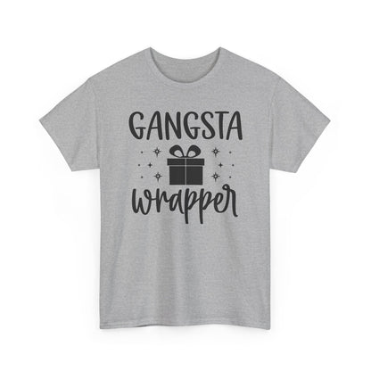 Gangsta Wrapper Tee — Funny Christmas Gift-Wrapping T-Shirt