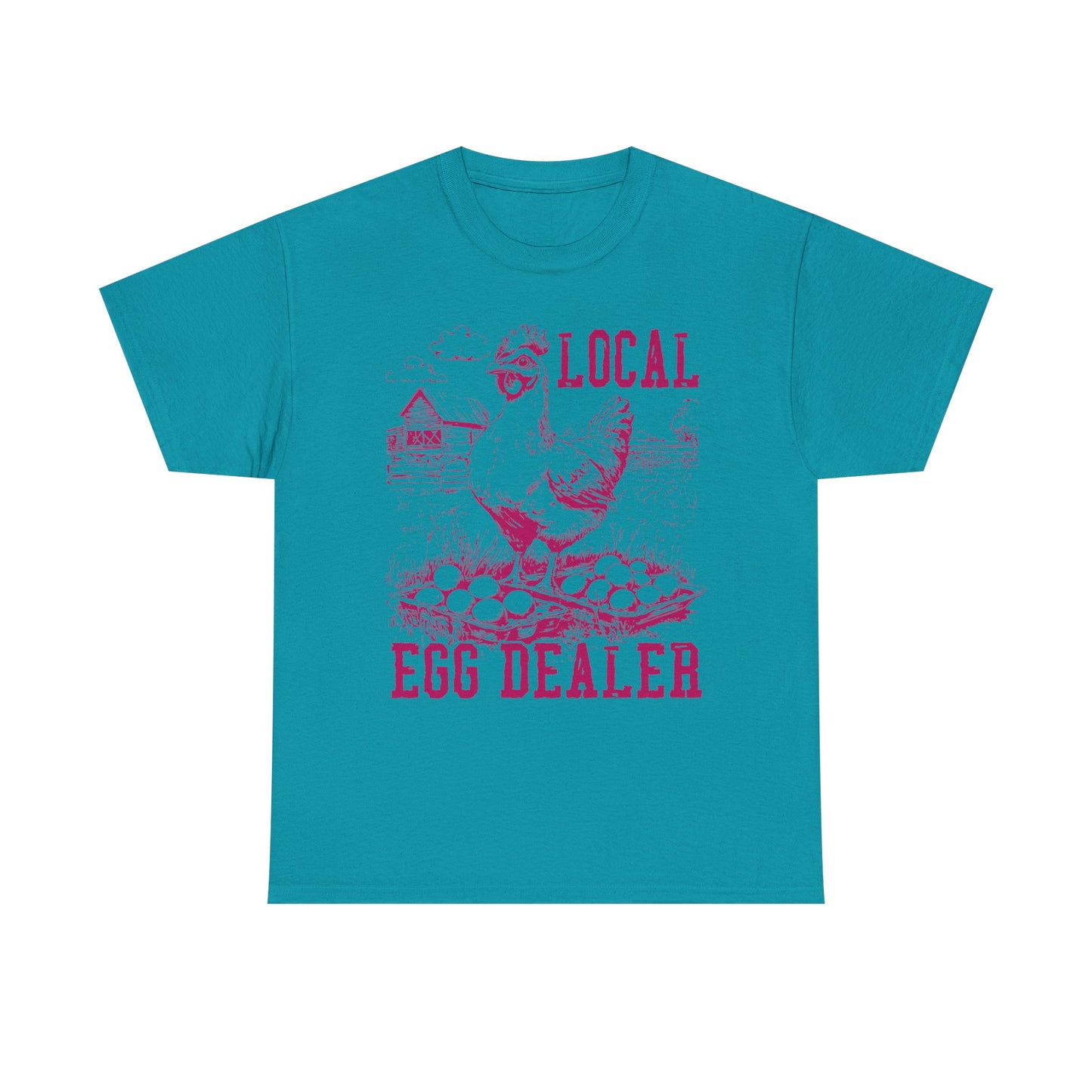 Local Egg Dealer T-Shirt — Vintage Chicken Farm Shirt for Farmers & Homesteaders
