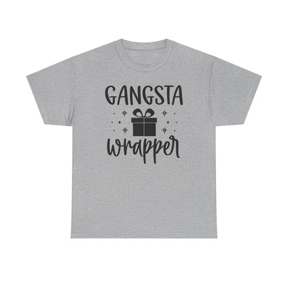 Gangsta Wrapper Tee — Funny Christmas Gift-Wrapping T-Shirt