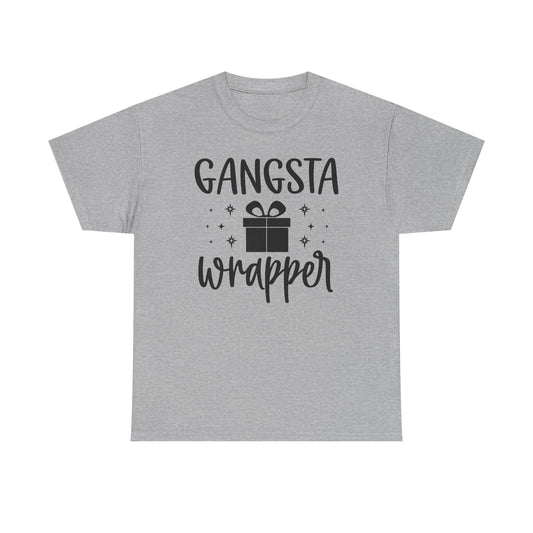 Gangsta Wrapper Tee — Funny Christmas Gift-Wrapping T-Shirt