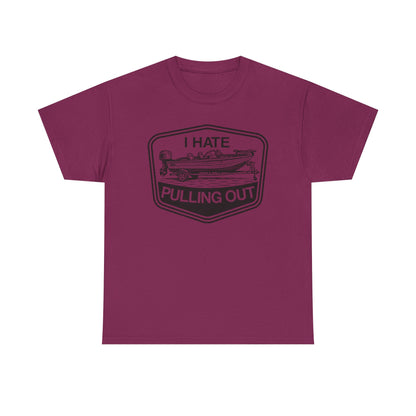 I Hate Pulling Out Vintage Airplane Tee - Funny Pilot Aviation T-Shirt
