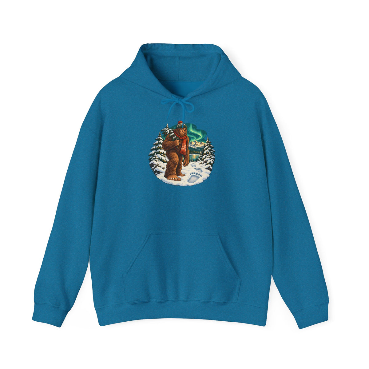 Bigfoot Snow Day Sasquatch Hoodie