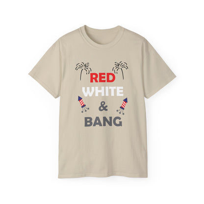 RED WHITE BANG