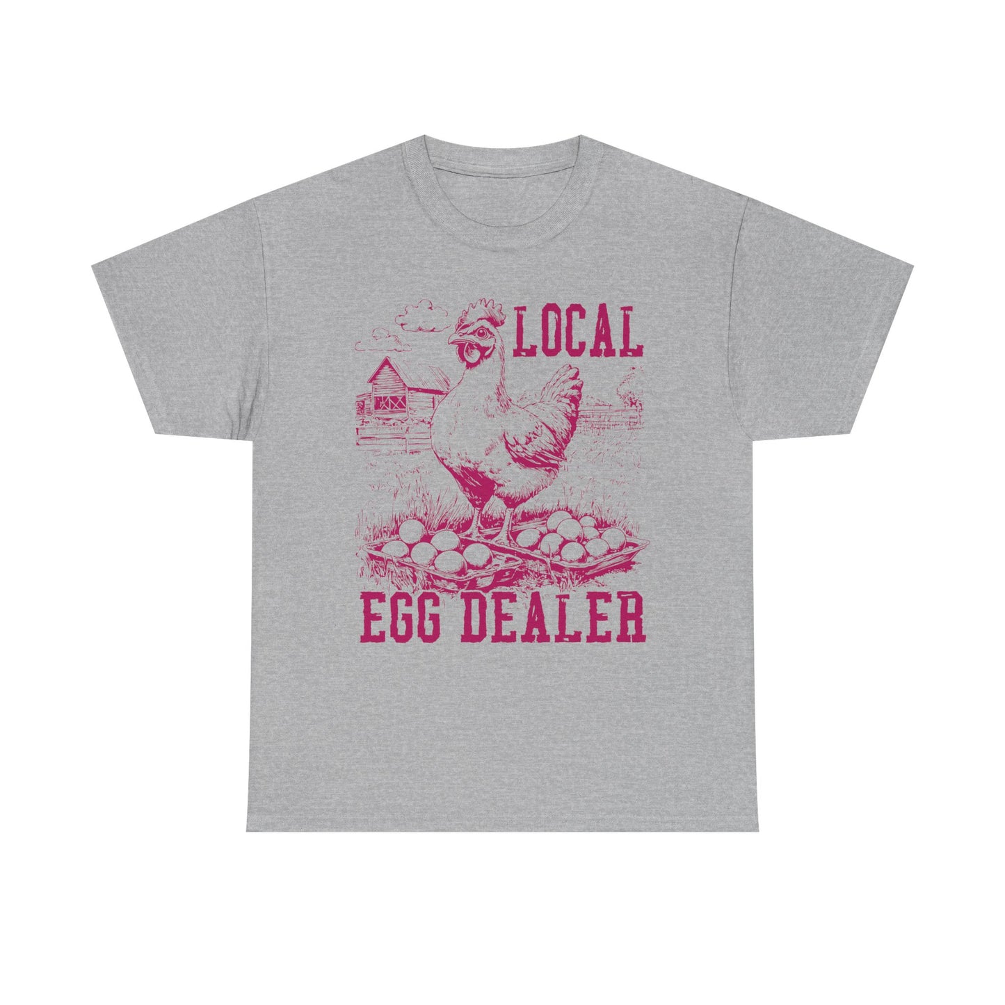 Local Egg Dealer T-Shirt — Vintage Chicken Farm Shirt for Farmers & Homesteaders