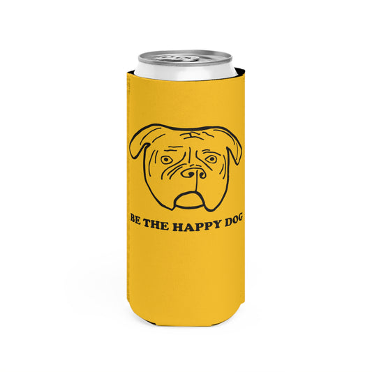 Walter Slim Can Cooler- Yellow