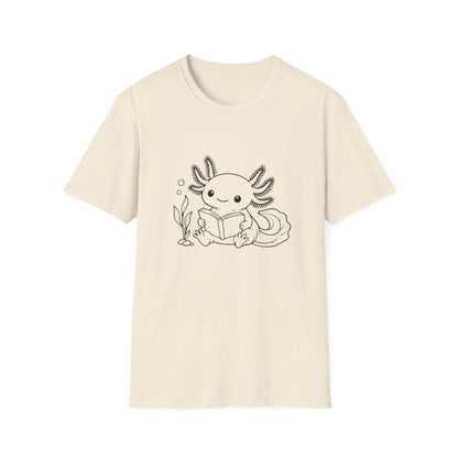 Axolotl Book Nook T-Shirt