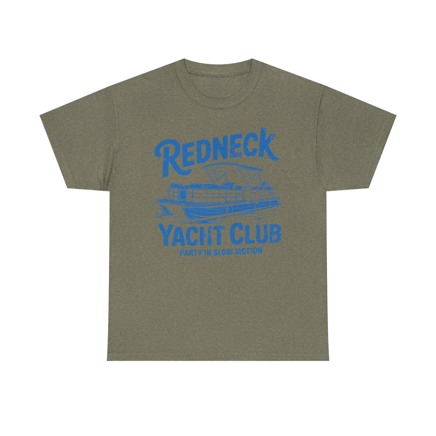Redneck Yacht Club T-Shirt — "Party in Slow Motion" Boating Tee