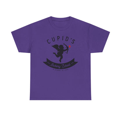 Cupid's Archery School T-Shirt — Funny Valentine Cupid Tee