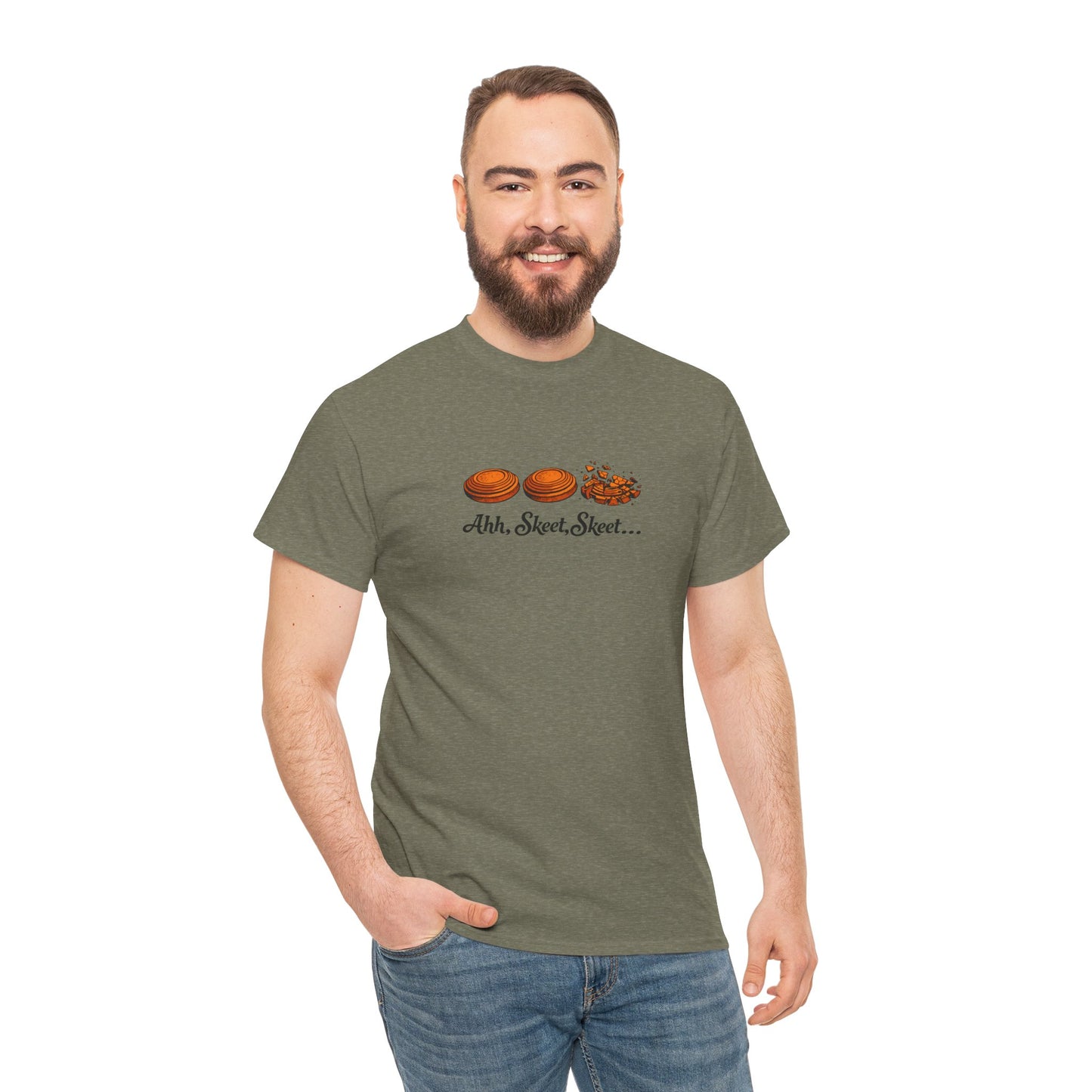 Ah, Short Short... Tee — Funny Skeet Pun T-Shirt
