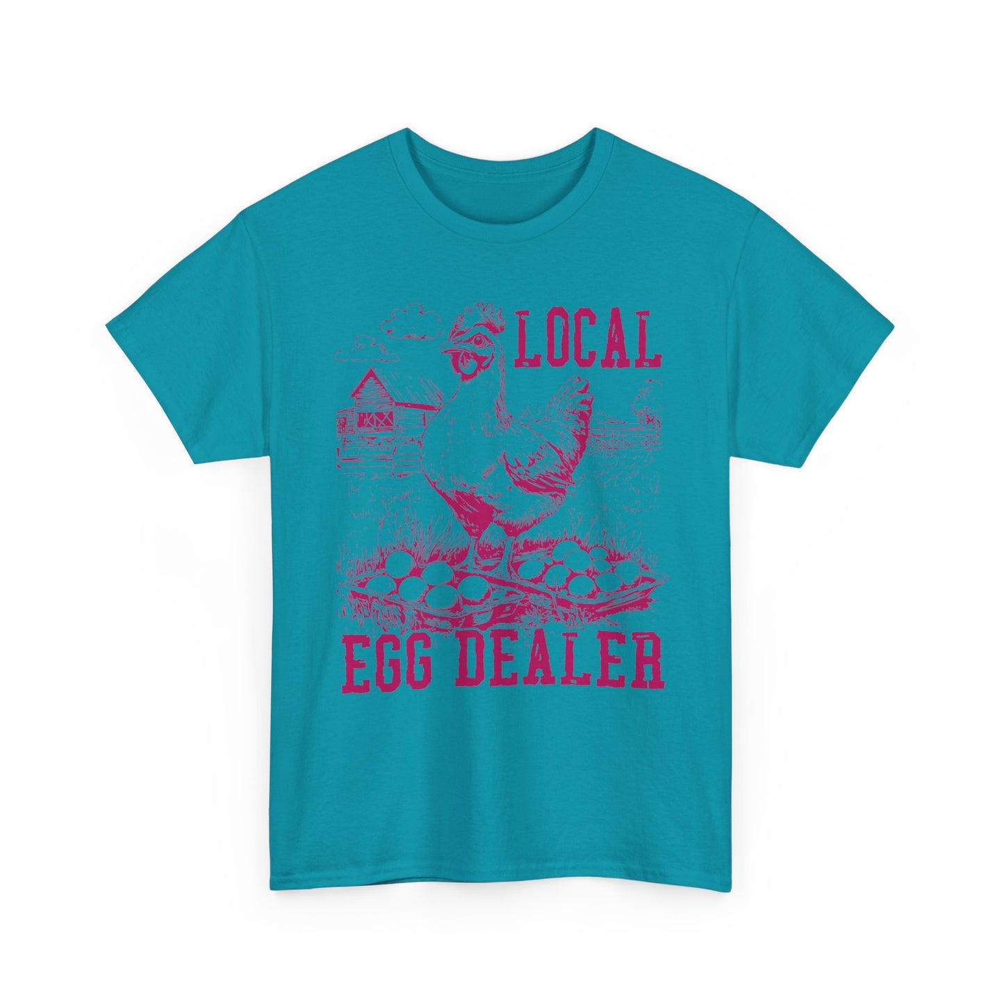 Local Egg Dealer T-Shirt — Vintage Chicken Farm Shirt for Farmers & Homesteaders