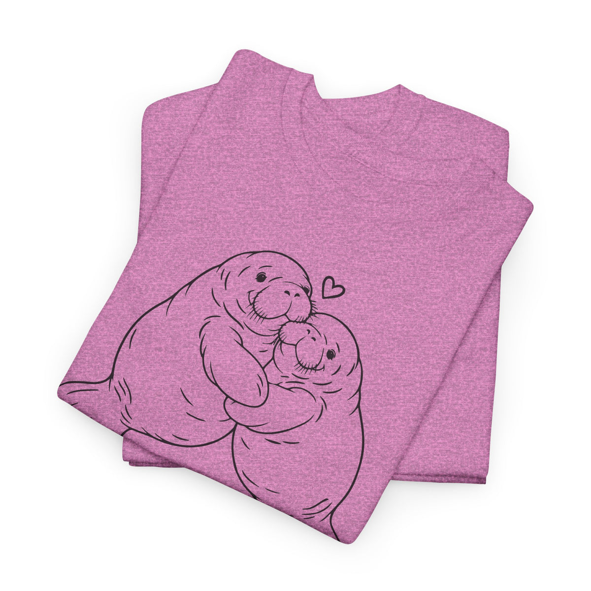 Chubby Mermaid Big Hug Lagoon Manatee T-Shirt
