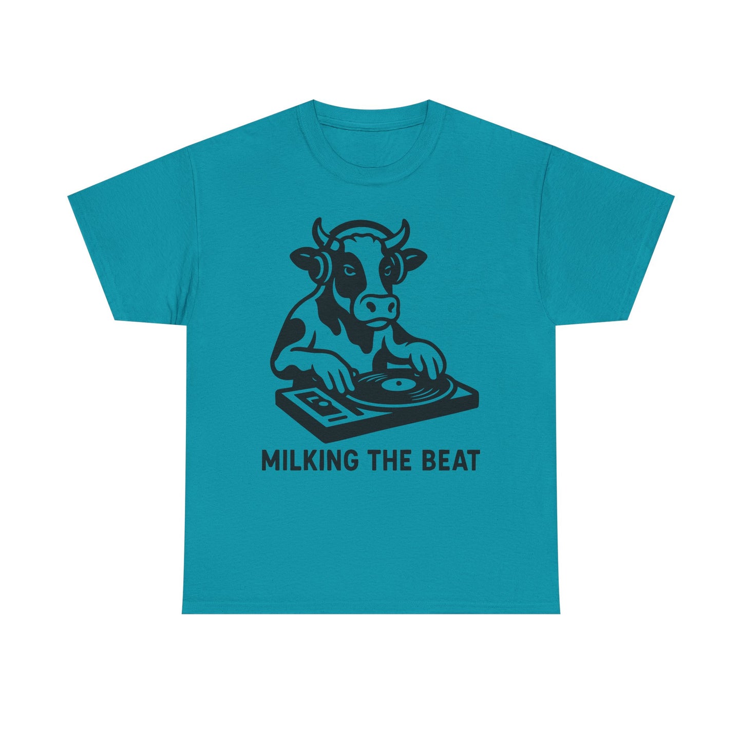 Milking the Beat DJ Cow T-Shirt