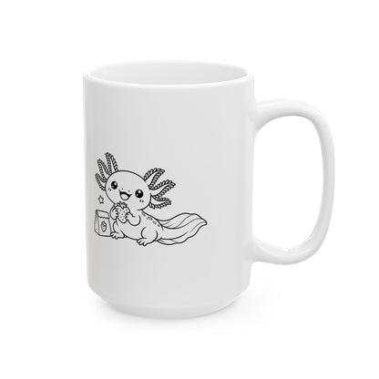 Axolotl Snack Break Mug