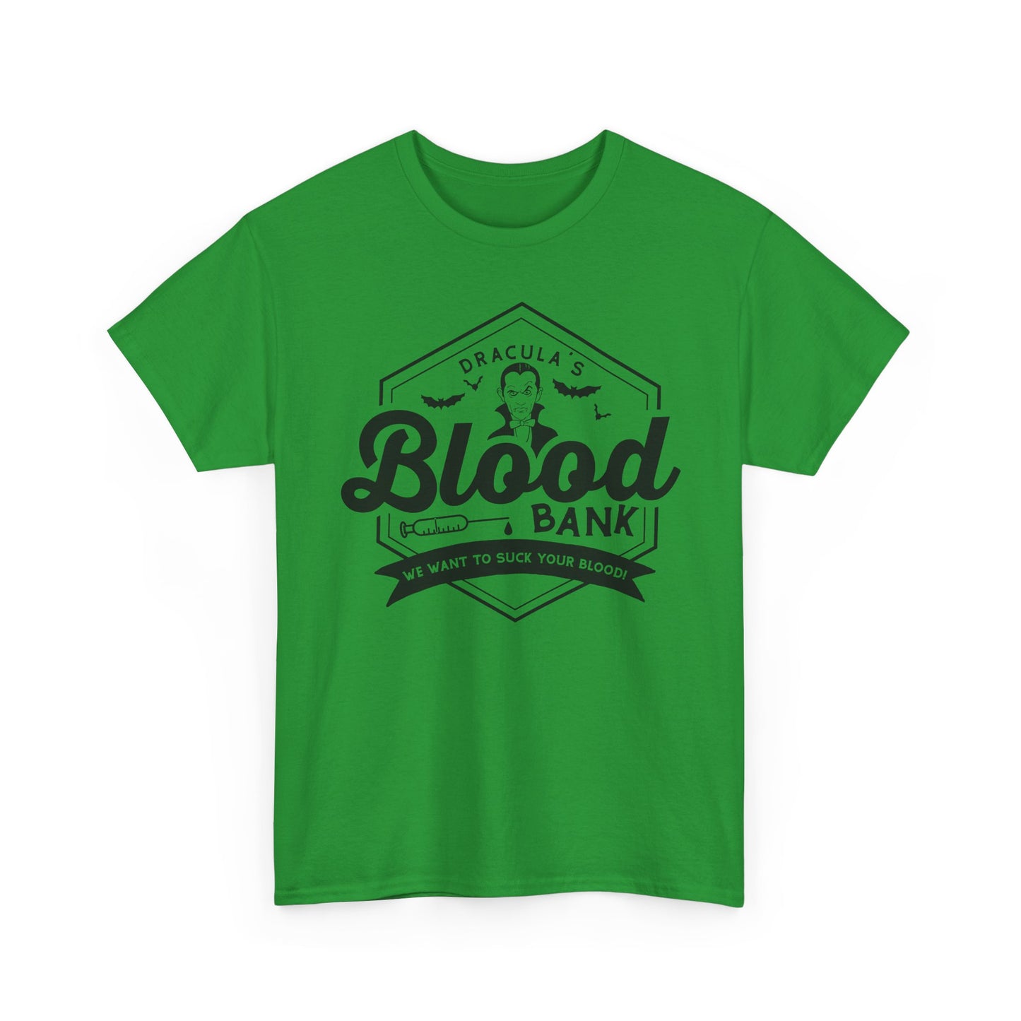 Blood Bank Tee — Dracula Vintage Vampire Graphic T-Shirt