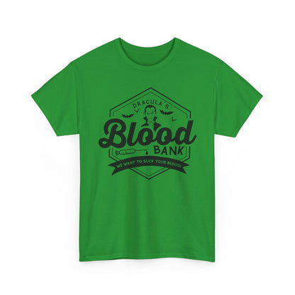 Blood Bank Tee — Dracula Vintage Vampire Graphic T-Shirt
