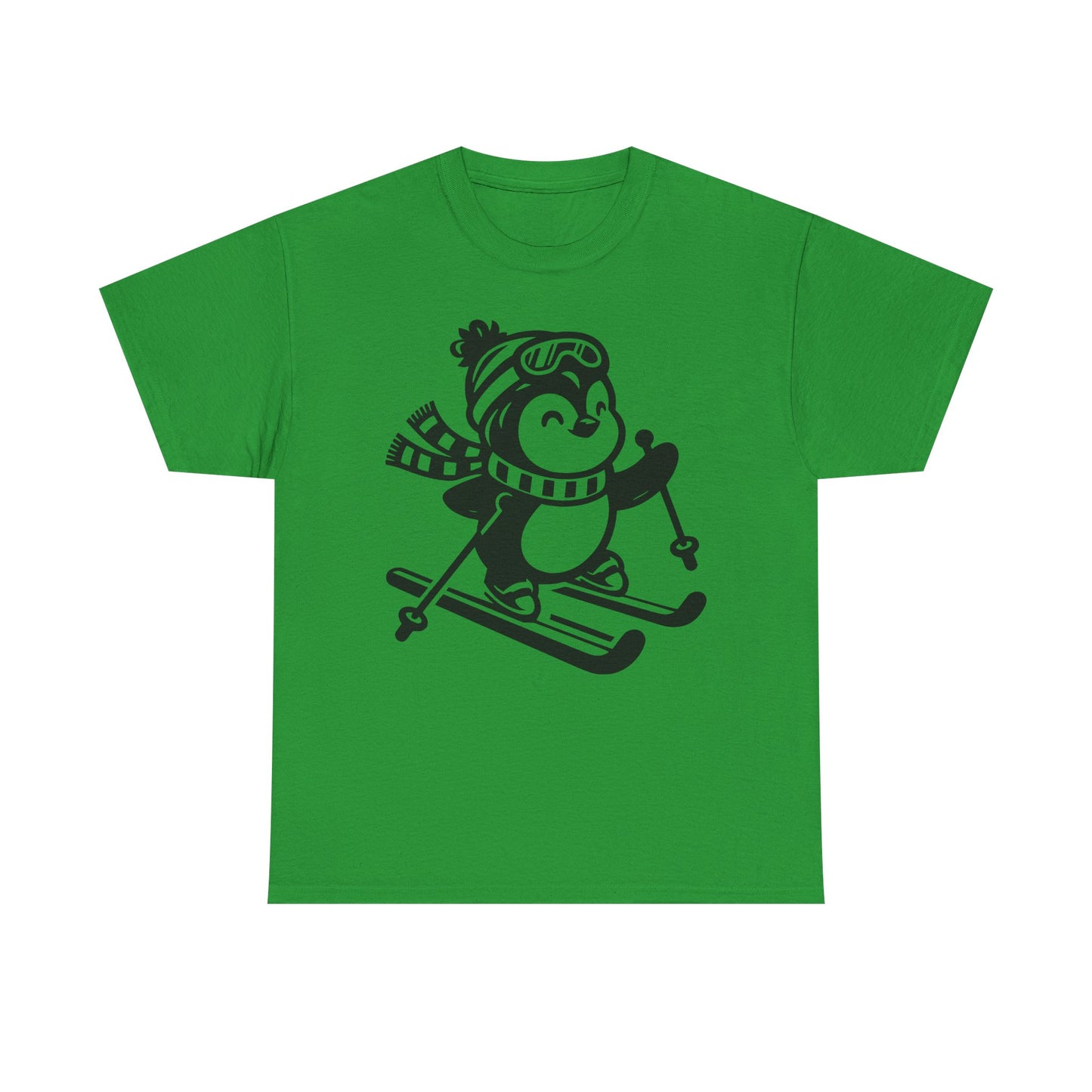 Skiing Penguin T-Shirt – Cute Winter Ski Tee